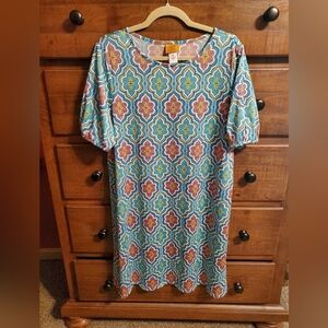 Ruby Rd. Multicolored Dress, Size M